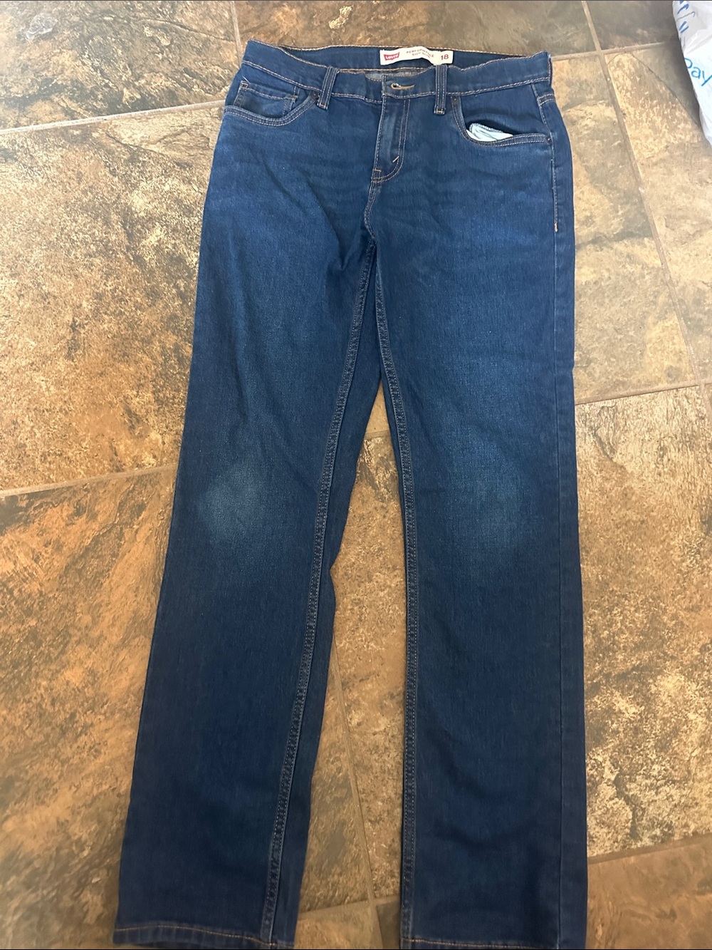 Levi's Men's Indigo Straight-Leg Jeans